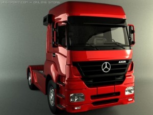 mercedes axor Model 3D