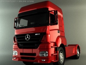 mercedes axor Model 3D