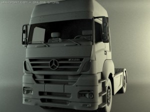 mercedes axor Model 3D