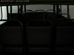 uaz bus Modello 3D