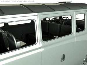 uaz bus 3D Model
