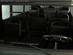 uaz bus 3D Model