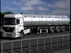 mercedes benz axor 1840 3Dモデル