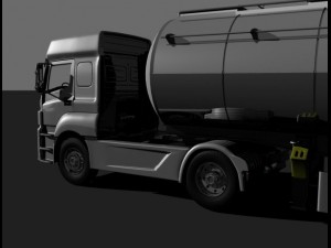 mercedes benz axor 1840 3Dモデル