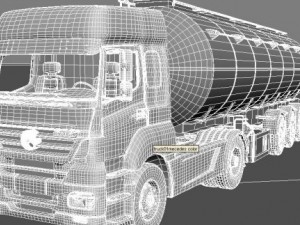 mercedes benz axor 1840 3Dモデル