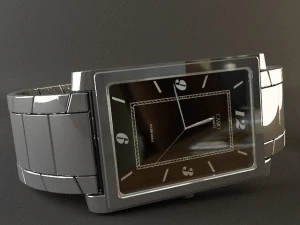 casio hand watch 3D Model