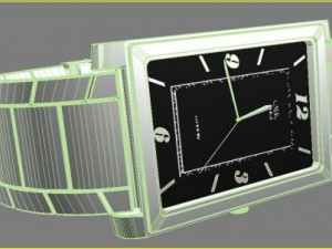 casio hand watch 3D Модель