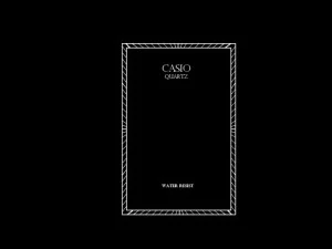 casio hand watch 3D Model