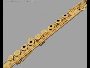 flauta Modelo 3D
