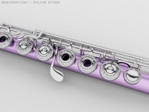 flute Modelo 3D
