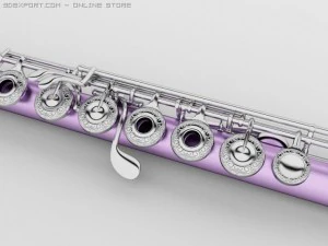 flauta Modelo 3D