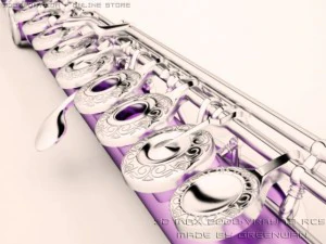 flauta Modelo 3D