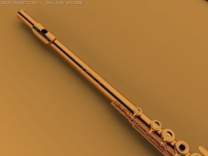 flute Modelo 3D