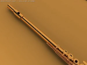 flauta Modelo 3D