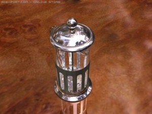 french press coffee maker 3D मॉडल