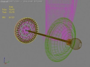 french press coffee maker 3D मॉडल