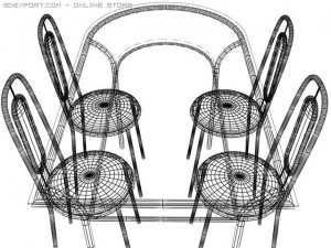 table Model 3D