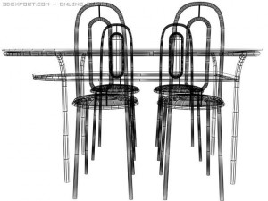 table Model 3D