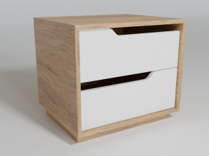 Bedside table 3D Модель