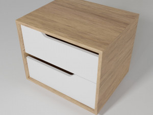 Bedside table 3Dモデル