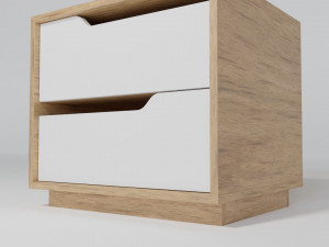 Bedside table 3Dモデル