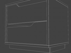Bedside table 3Dモデル