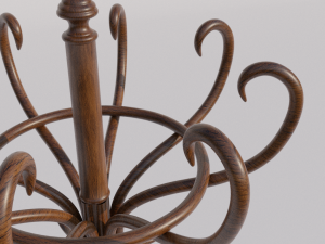 Coat rack Model 3D