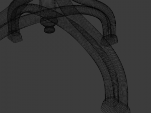 Coat rack Model 3D