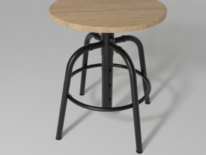 Chair stool 3D मॉडल