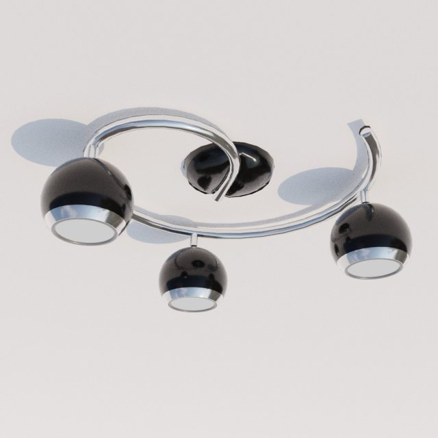 Ceiling lamp 3D 模型 .c4d .max .obj .3ds .fbx .stl .blend