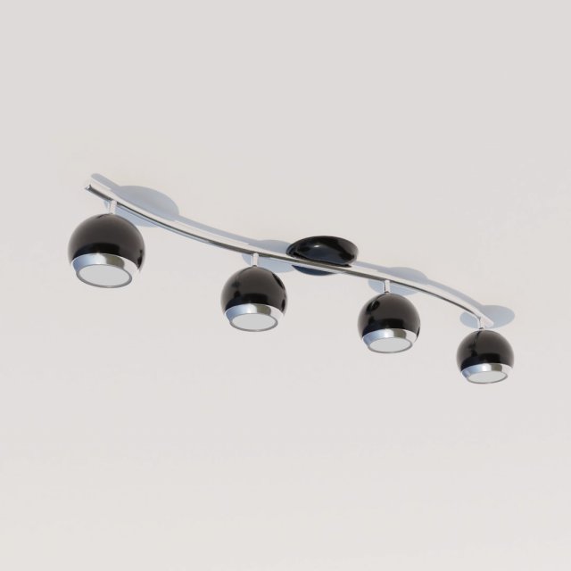Ceiling lamp 3D Model .c4d .max .obj .3ds .fbx .stl .blend 