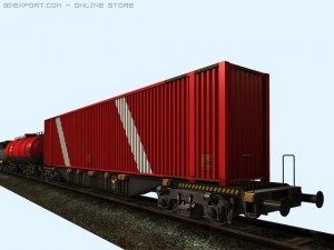 trainset 3D Модель