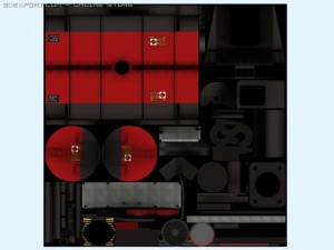 trainset 3D Модель