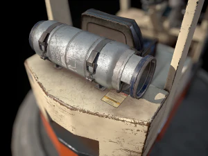 empilhadeira - pbr texturizada e pronta para videogame Modelo 3D
