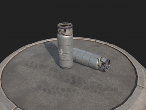 forklift - pbr textured and video game ready 3D Model