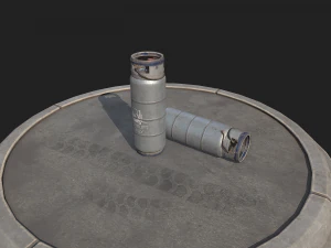 empilhadeira - pbr texturizada e pronta para videogame Modelo 3D