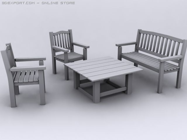 mirrorlakegarden 3D Модель .c4d .max .obj .3ds .fbx .stl .blend 
