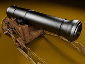 İngiliz 68 kiloluk donanması 3D Model