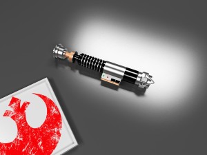 luke skywalkers rotj lightsaber 3D 모델