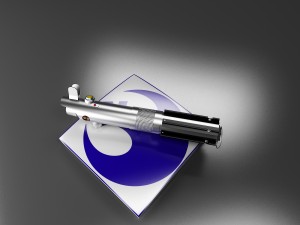 luke skywalkers esb lightsaber 3D 모델