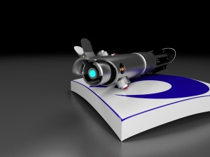 luke skywalkers esb lightsaber Model 3D