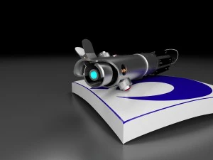 luke skywalkers esb lightsaber 3D Model
