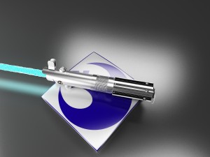 luke skywalkers esb lightsaber Model 3D