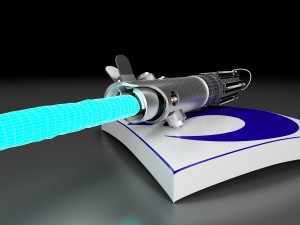 luke skywalkers esb lightsaber Model 3D