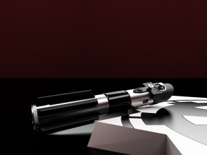 darth vader anh lightsaber 3D 모델