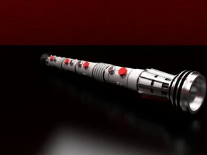 darth maul tpm lightsaber 3D Model