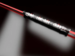 darth maul tpm lightsaber 3D Model