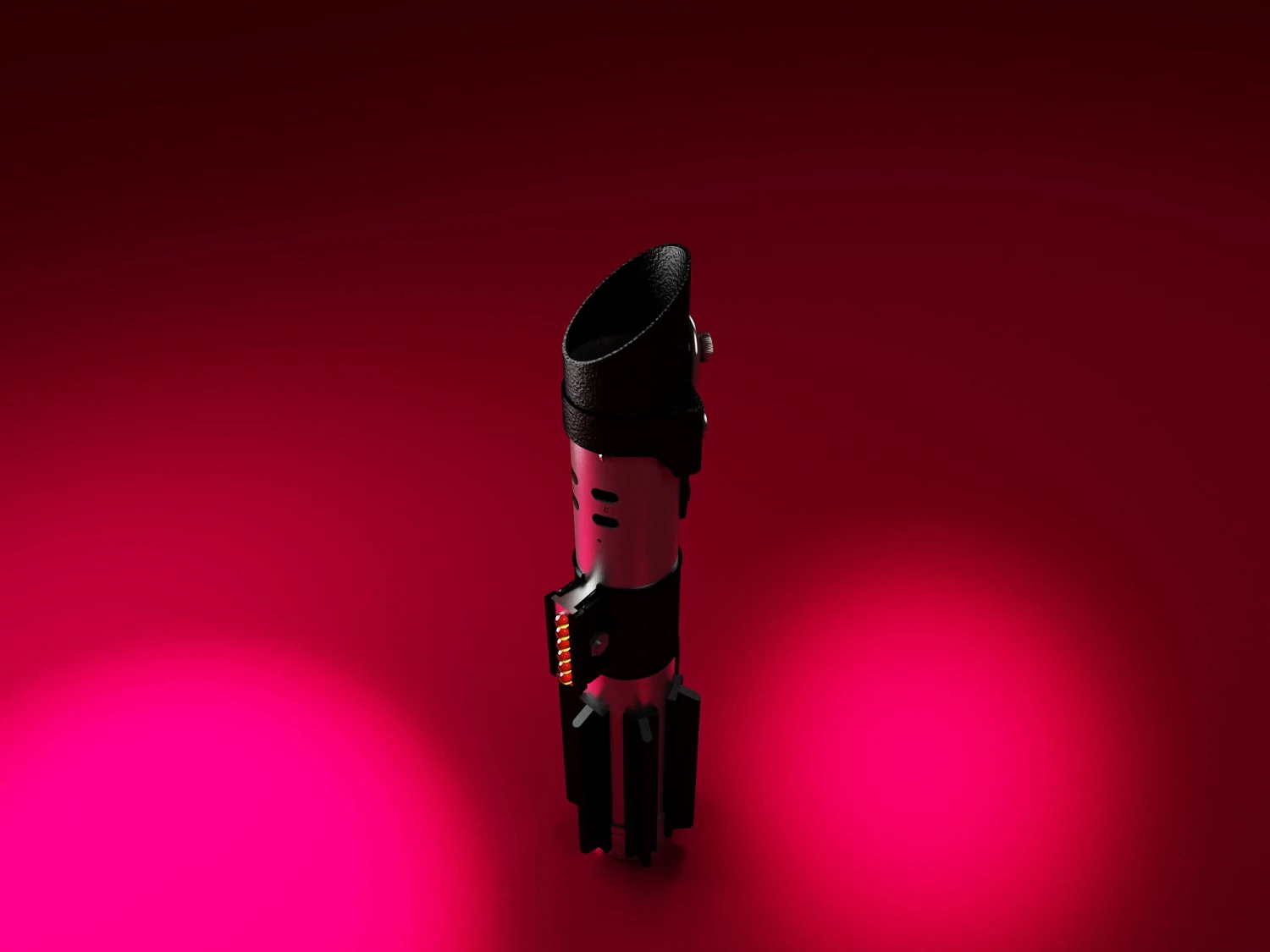darth vader esb lightsaber 3D Model .c4d .max .obj .3ds .fbx .stl .blend
