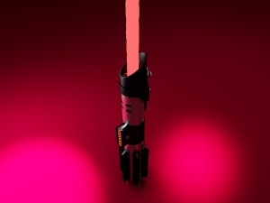 darth vader esb lightsaber 3D Model
