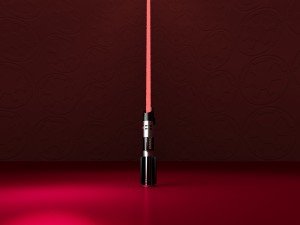 darth vader esb lightsaber 3D Model